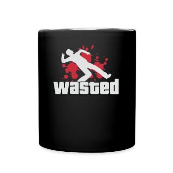 GTA Grand Theft Auto Online Gambler PS3 Game - Full Colour Mug - black - Front