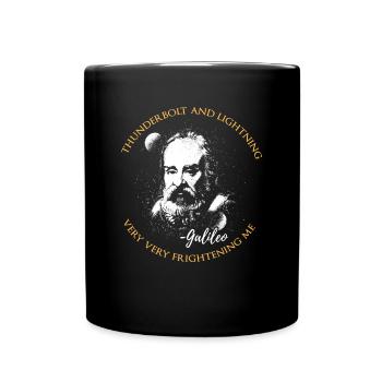 Thunderbolt and Lightning - Tasse einfarbig - Schwarz - Vorne