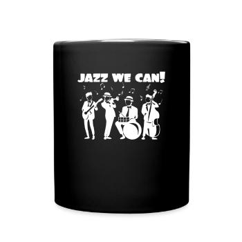 Jazz - Tasse einfarbig - Schwarz - Vorne