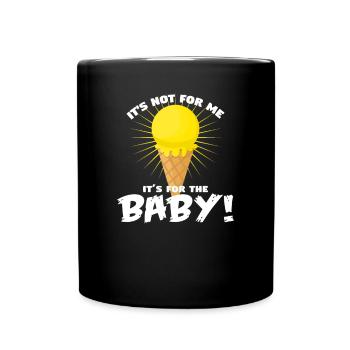 Baby - Tasse einfarbig - Schwarz - Vorne