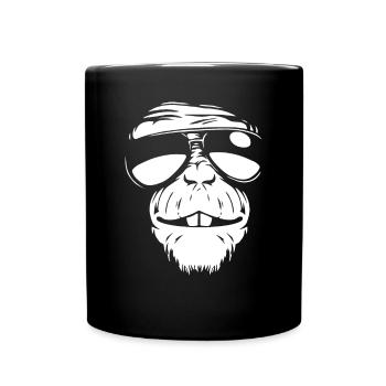 Lunettes de soleil - Mug uni - noir - Devant