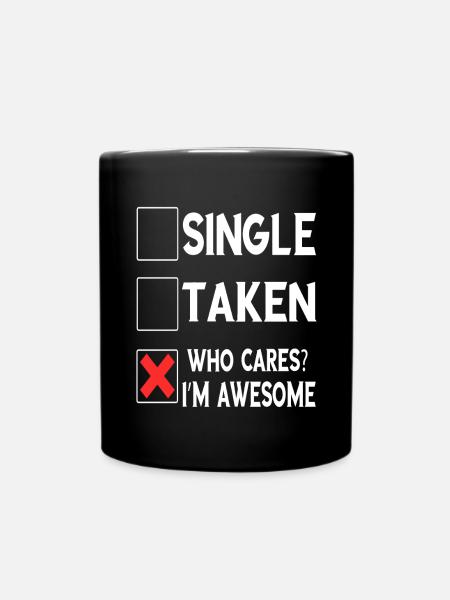 Célibataire pris en charge Je suis des cadeaux impressionnants - Mug uni - noir