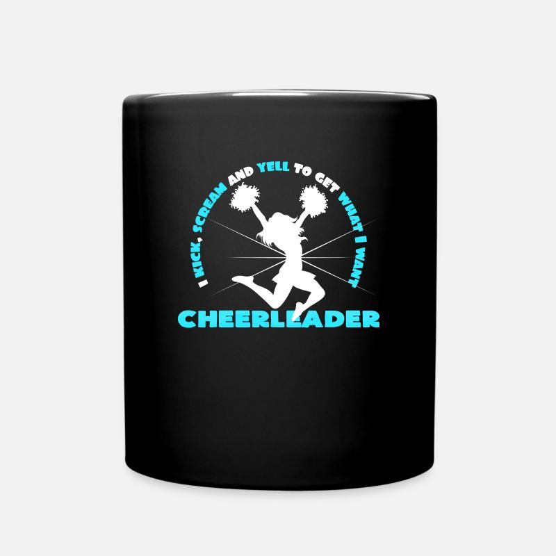 Cheerleader - Tasse einfarbig - Schwarz