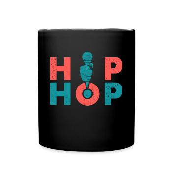 Hiphop Mic Microphone Cadeau Enfants Dire - Mug uni - noir - Devant