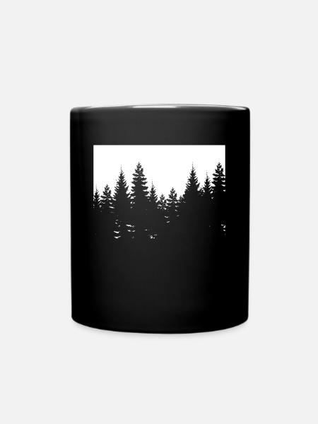 arbres - Mug uni - noir