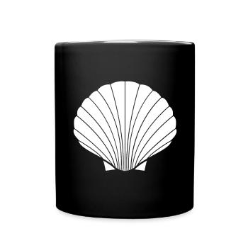 Nautical Design T-Shirt Shell classic - Full Colour Mug - black - Front