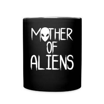 La mère des extraterrestres t-shirt OVNI extraterrestre - Mug uni - noir - Devant
