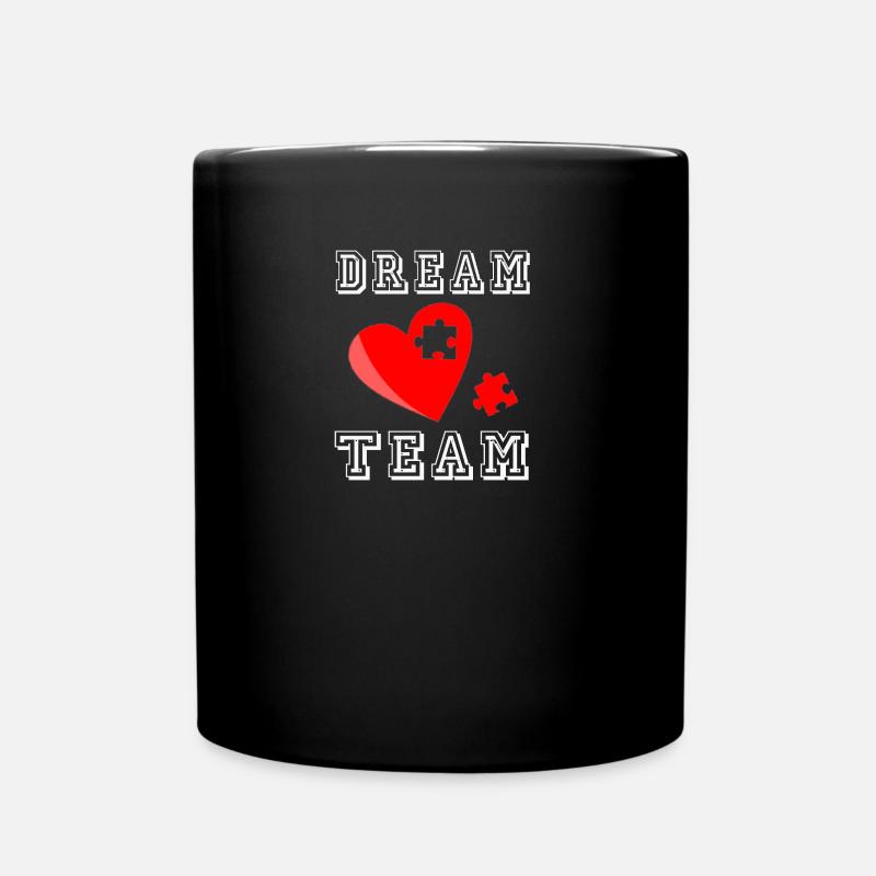 dreamteam - Full Colour Mug - black