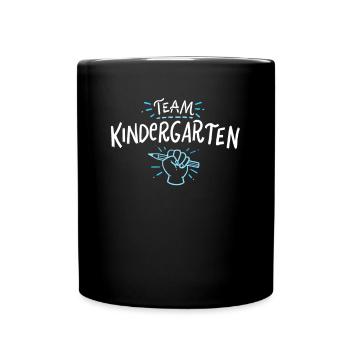Team kindergarten - Full Colour Mug - black - Front