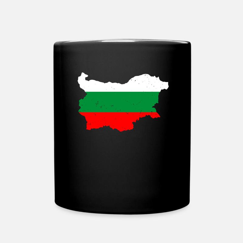 Drapeau bulgare Enters Bulgaria Bulgarie - Mug uni - noir