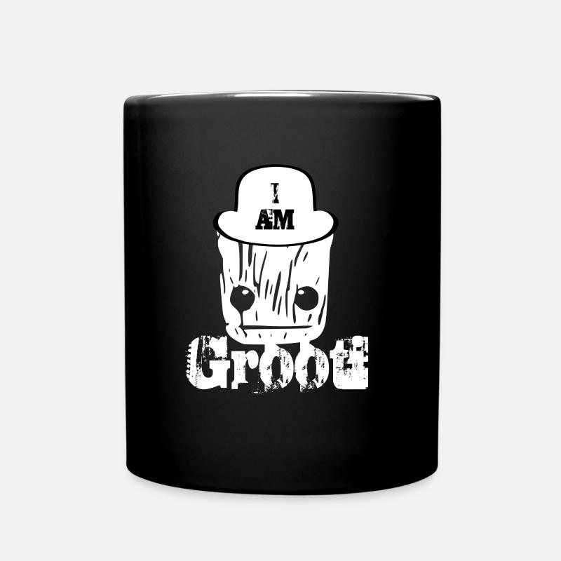 I Am Grooti - Full Colour Mug - black