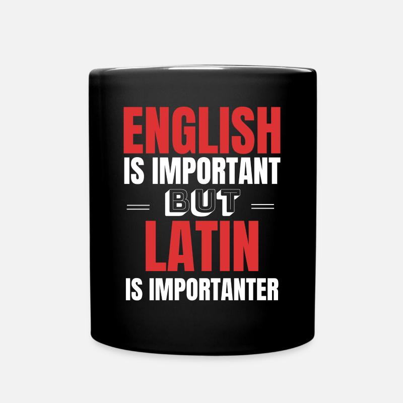 Idée cadeau de professeur de latin - Mug uni - noir