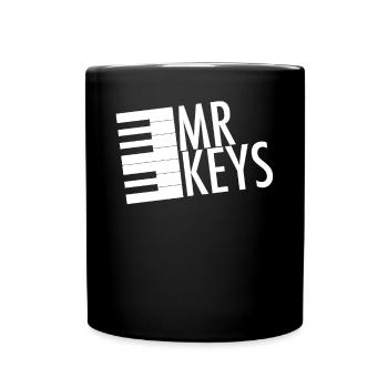 Mr. Keys - Full Colour Mug - black - Front