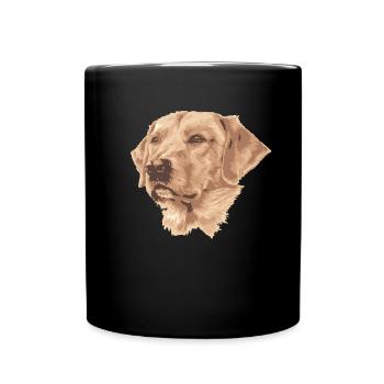 Golden retriever - Full Colour Mug - black - Front