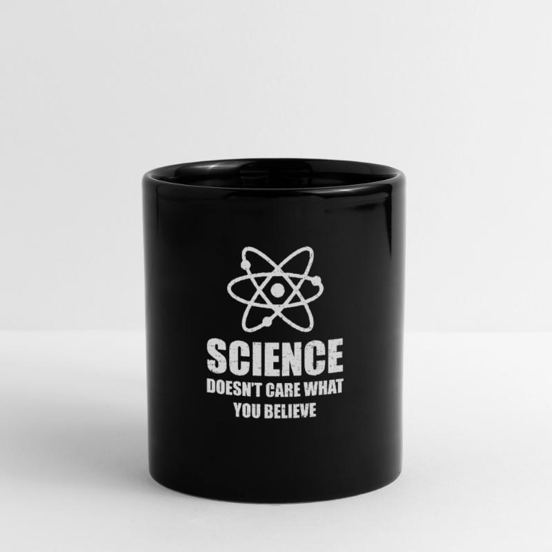 Science Care Qu'est-ce que je crois que Nerd Student Math Mug uni