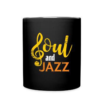 Soul musique ferd 3g - Mug uni - noir - Devant