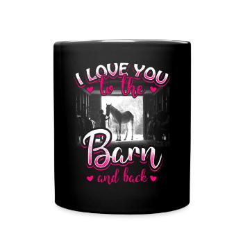 Chevaux chevaux équitation sport hobby - Mug uni - noir - Devant