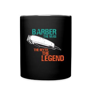 Coiffure - Mug uni - noir - Devant