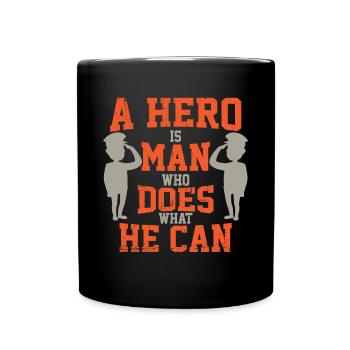 police - Full Colour Mug - black - Front