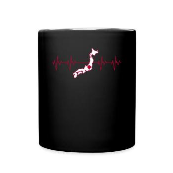 Japon - Mug uni - noir - Devant