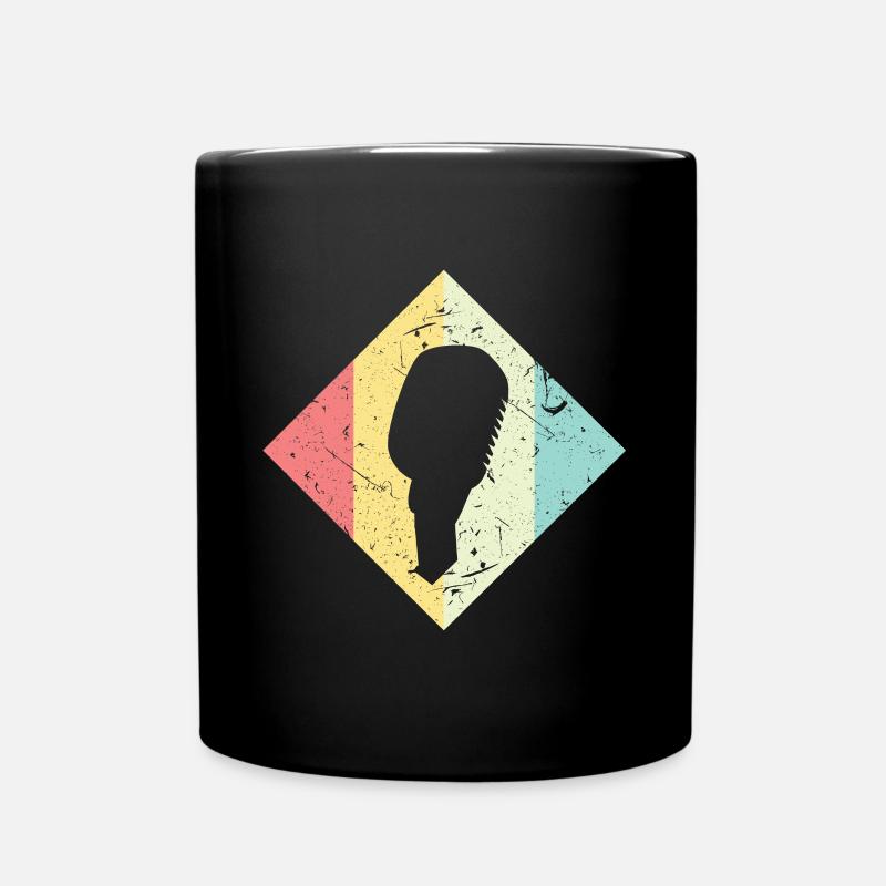 Microphone microphone - Mug uni - noir