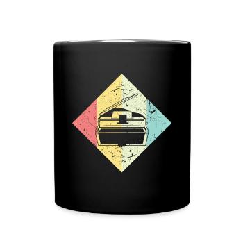 Piano piano - Mug uni - noir - Devant