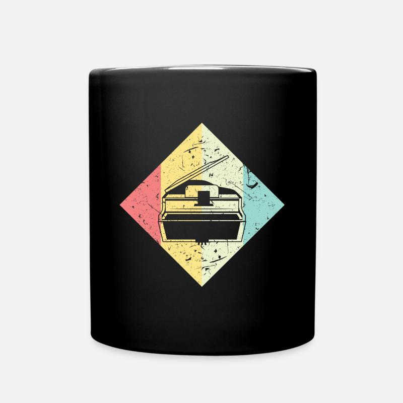 Piano piano - Full Colour Mug - black