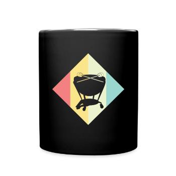 tambour - Mug uni - noir - Devant