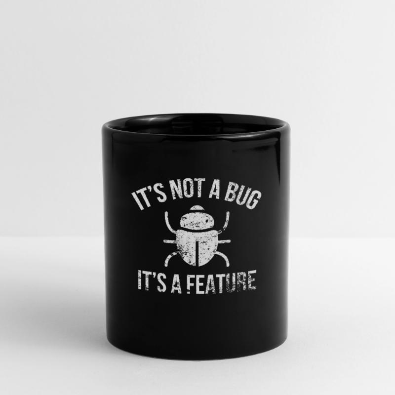 Bug Programmierer Tasse einfarbig