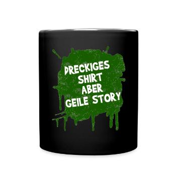 Saletés Sale sale saleté Histoire CV - Mug uni - noir - Devant