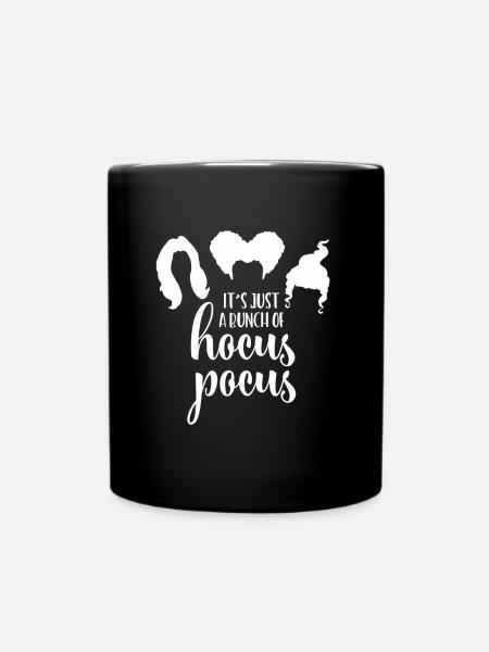 Hocus Pocus wigs - Full Colour Mug - black