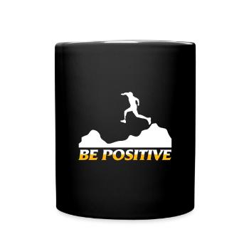 Handicap jambe jambe handicap - Mug uni - noir - Devant