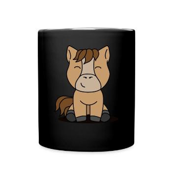 Horse Gift Horse Gift Idea - Full Colour Mug - black - Front