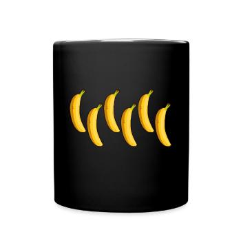 Banana - Full Colour Mug - black - Front