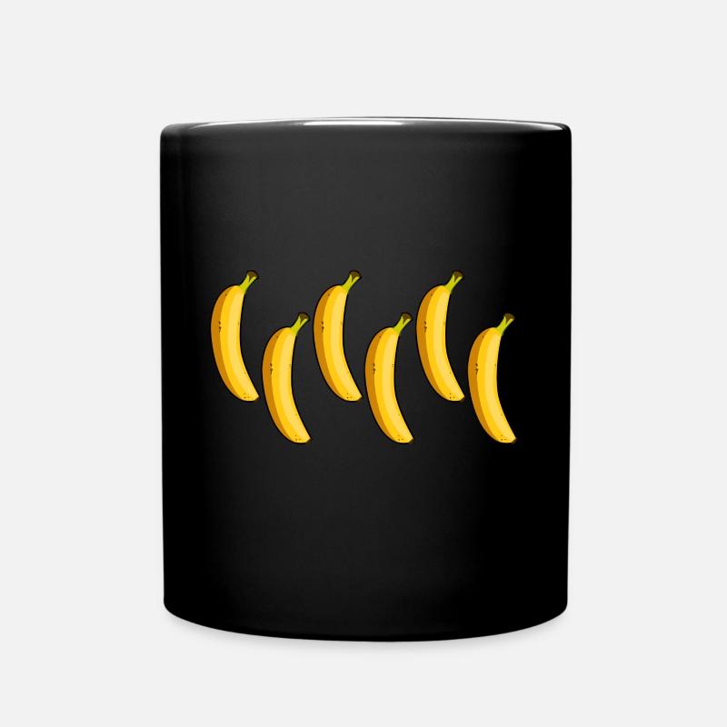 Banana - Full Colour Mug - black