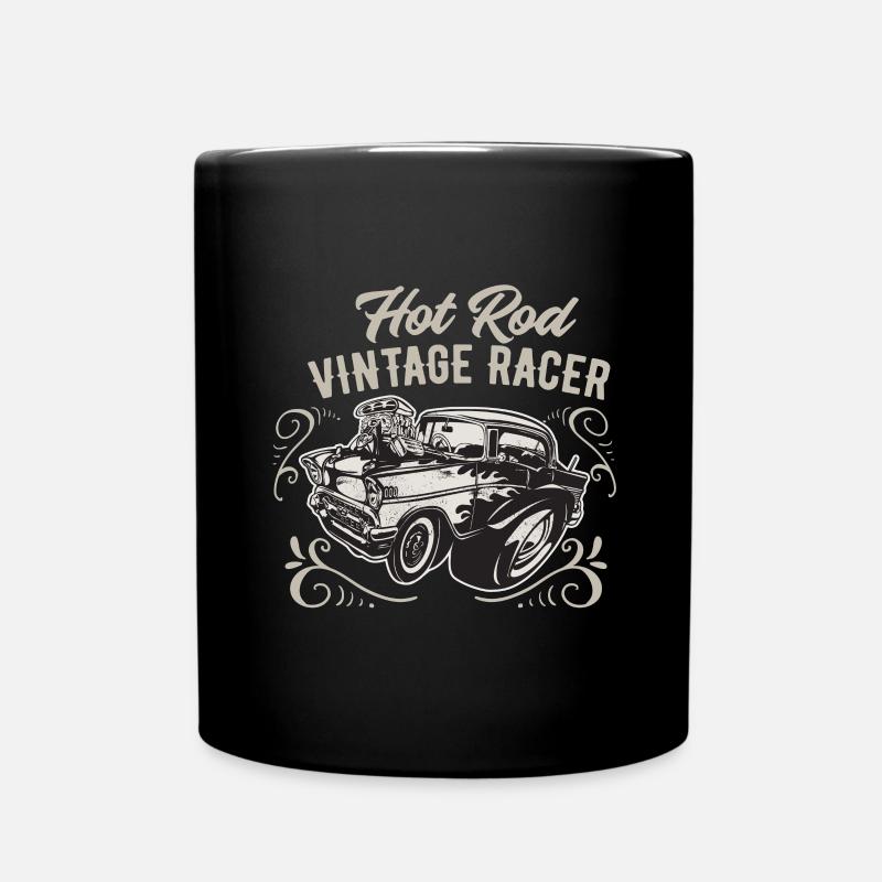 Hot Rod Vintage - Mug uni - noir