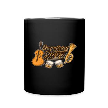 Jazz - Tasse einfarbig - Schwarz - Vorne