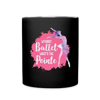 Dancing Ballet - Full Colour Mug - black - Front