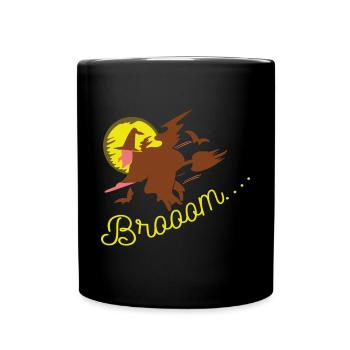 Salon de la sorcière - Mug uni - noir - Devant
