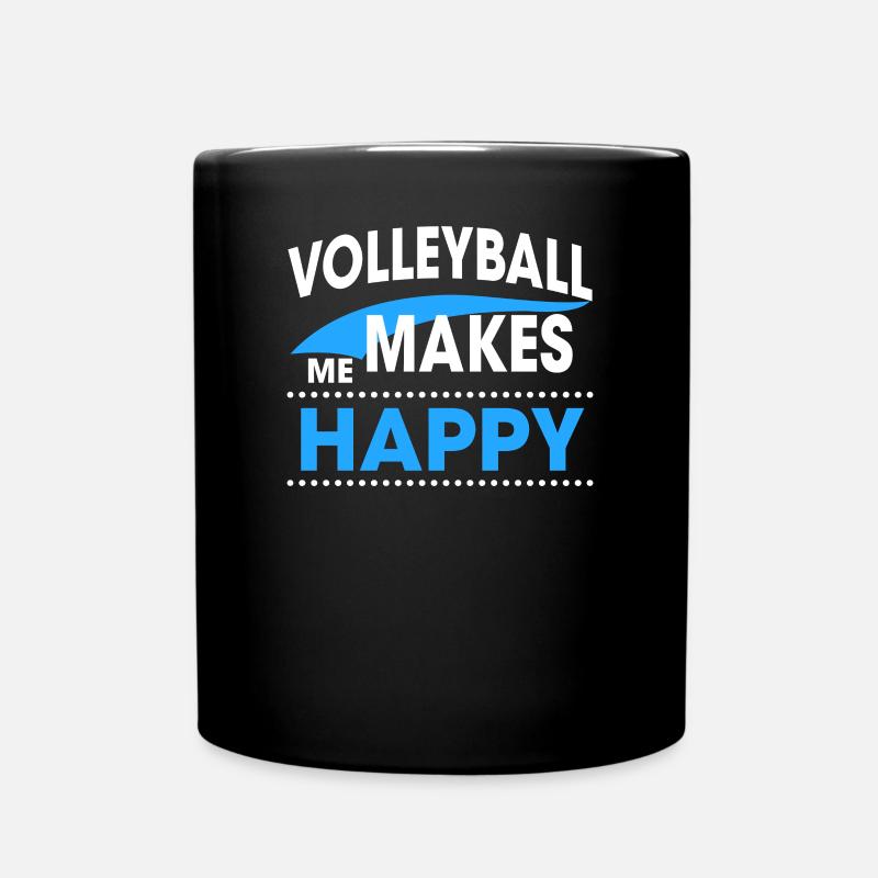 VOLLEY-BALL - Mug uni - noir