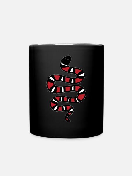 Snake - Full Colour Mug - black