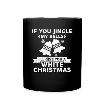 T-shirt drôle de Noël - Mug uni - noir - Devant