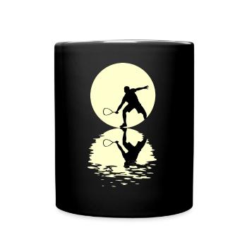Moon Squash Tshirt - Full Colour Mug - black - Front