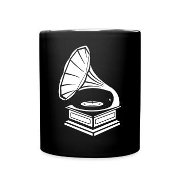 VINYL SHIRT - Tasse einfarbig - Schwarz - Vorne