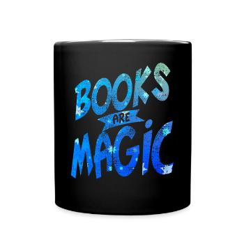 Books - Full Colour Mug - black - Front