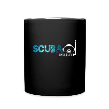 Scuba Diver 4 Life - Mug uni - noir - Devant