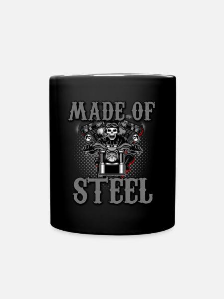 Idée cadeau motard moto motard - Mug uni - noir