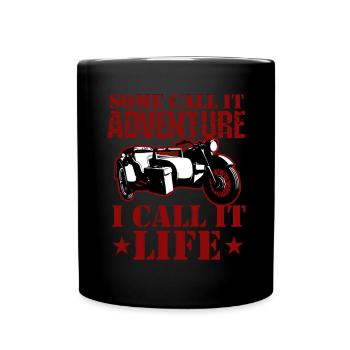 Cadeau de l'équipe motocycliste Sidecar - Mug uni - noir - Devant