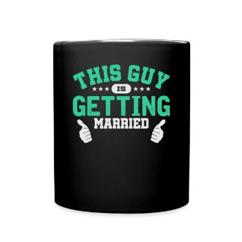 Bachelor - Full Colour Mug - black - Front