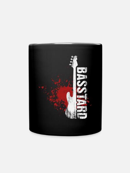 Basstard - Tasse einfarbig - Schwarz